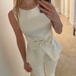 Satin silky top for special occasions